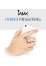  IAMK Made in Korea 360 Rotation Cellphone Metal Stand Finger Grip Kickstand, Anti-Drop Finger Holder Mount for Smartphones (IMR002)